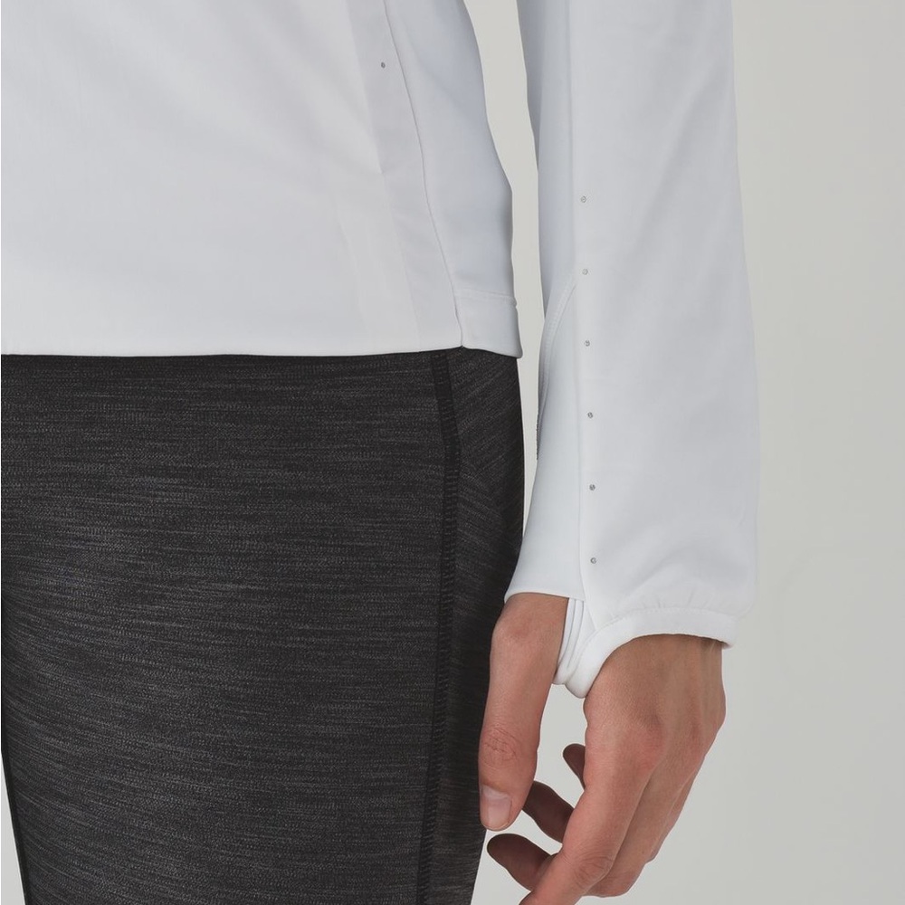 Lululemon White Run For Cold Jacket - Picture 9 of 16